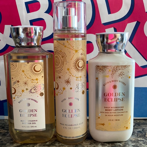 Bath & Body Works Golden Eclipse set - Picture 2 of 4